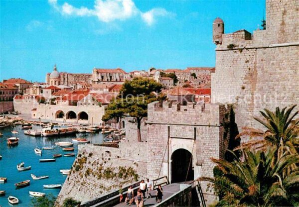 Dubrovnik Ragusa Hafen Festung Altstadt