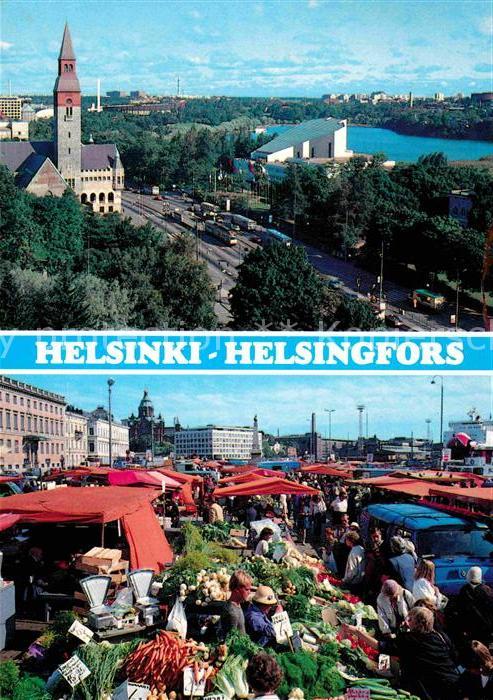 Helsinki Teilansicht Markt