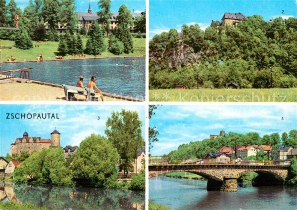 Wolkenstein Erzgebirge Warmbad Sanatorium Schloss Zschopau Sch