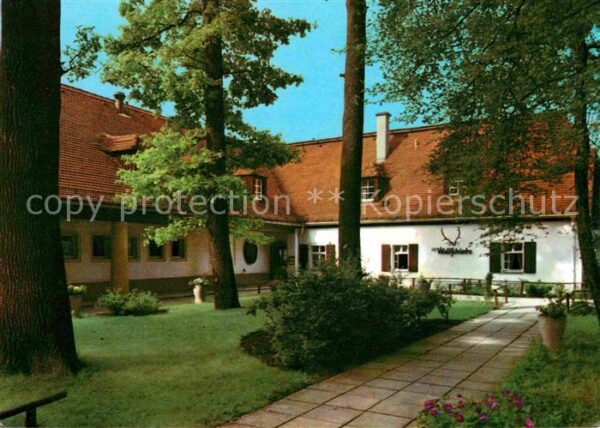 Moritzburg Sachsen Waldschänke Historische Gaststätte mit
