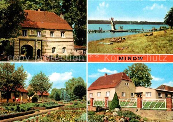 Mirow Torhaus Schloss Freibad Mirower See Fri