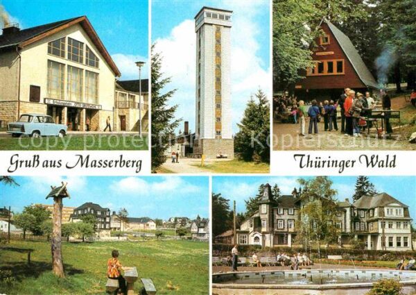 Masserberg FDGB Erholungsheim Otto Grotewohl Renns