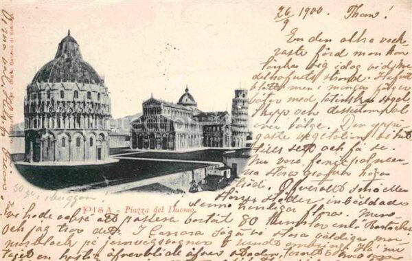 Pisa Piazza del Duomo