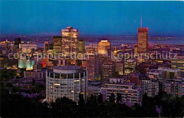 Montreal Quebec Blick vom Mount Royal