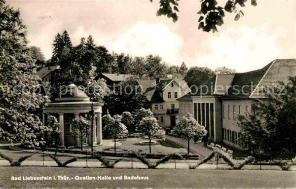Bad Liebenstein Quellenhalle und Badehaus