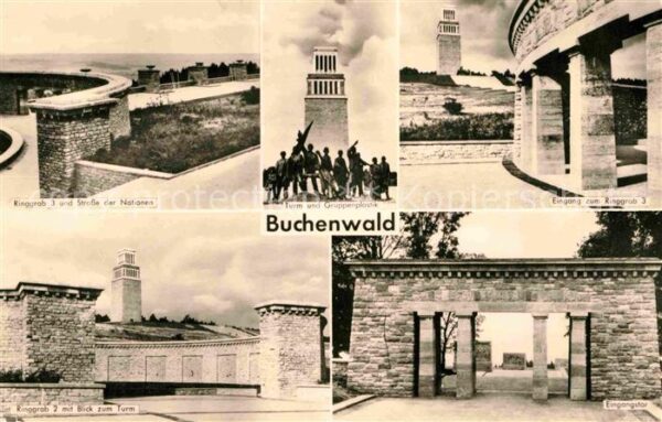 Buchenwald Weimar Nationale Mahn und Gedenkstätte Ringgra