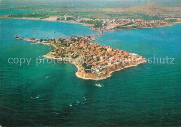 Nessebar Nessebyr Nessebre Fliegeraufnahme