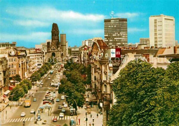 Berlin Kurfürstendamm mit Europa Center