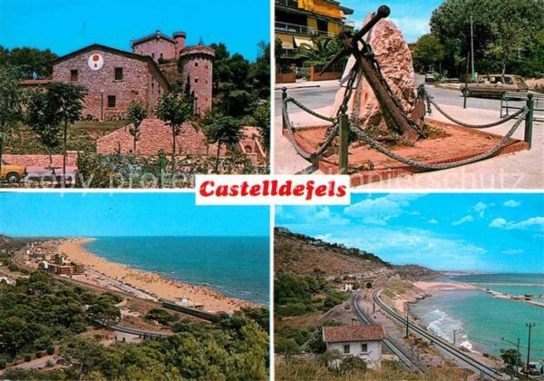 Castelldefels Teilansichten Strand