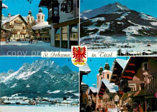 St Johann Tirol Hauptplatz St Johann Kitzbüheler Horn W