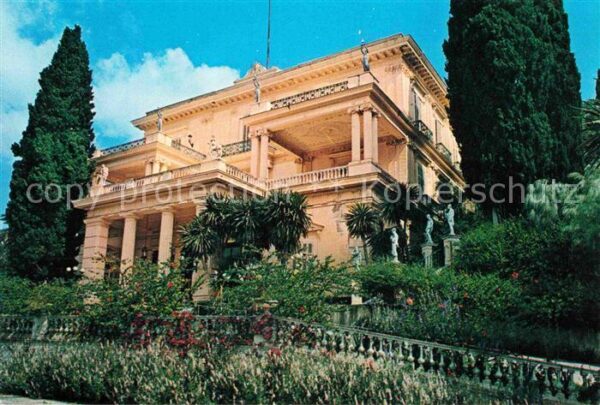 Korfu Corfu Schloss Achillion