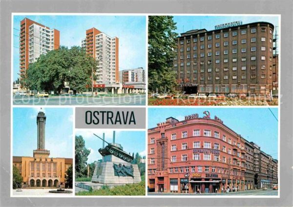 Ostrava Severomoravskeho kraje Stredisko uhelne