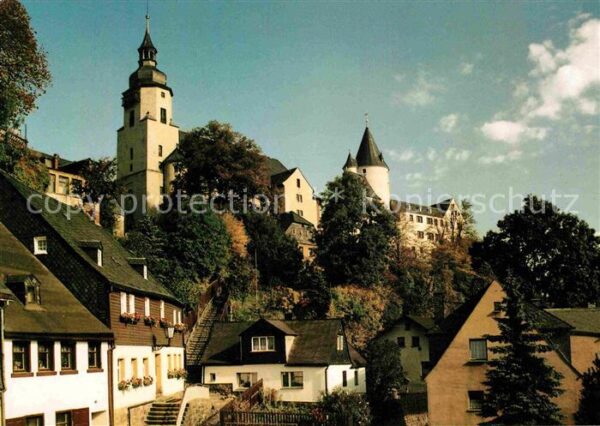 Schwarzenberg Erzgebirge Kirche Schloss