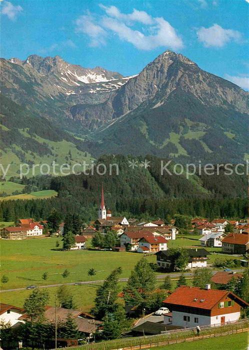 Fischen Allgaeu Panorama