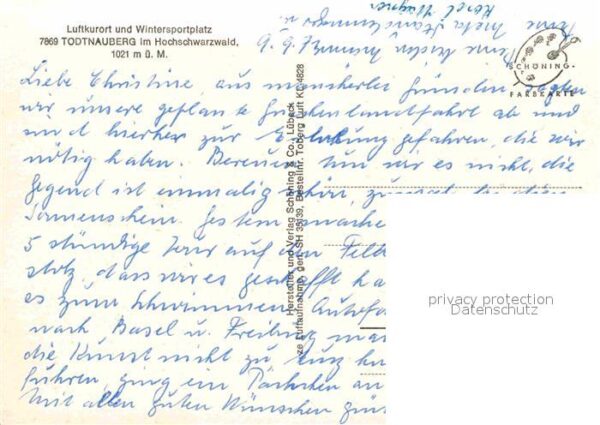 Todtnauberg Fliegeraufnahme – Bild 2