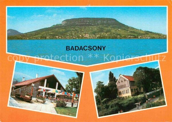 Badacsony Panorama Teilansichten