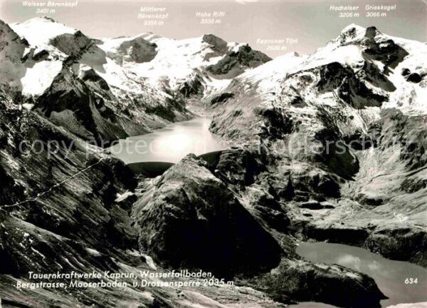 Kaprun Tauernkraftwerke Wasserfallboden Bergst