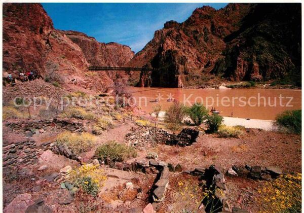San Francisco California Colorado River near Phantom Ranch