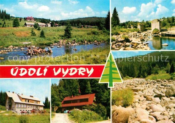 Udoli Vydry Modrava Stary most Hotel Zlata stezka T