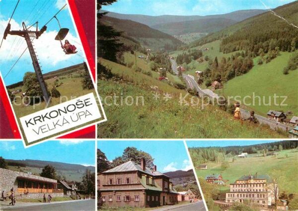 Krkonose Valka Upa Portasky Nova silnice udoli V