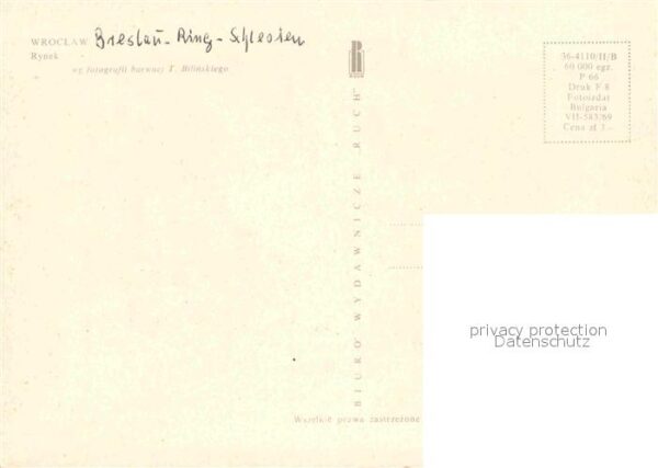 Wroclaw Breslau Ring – Bild 2