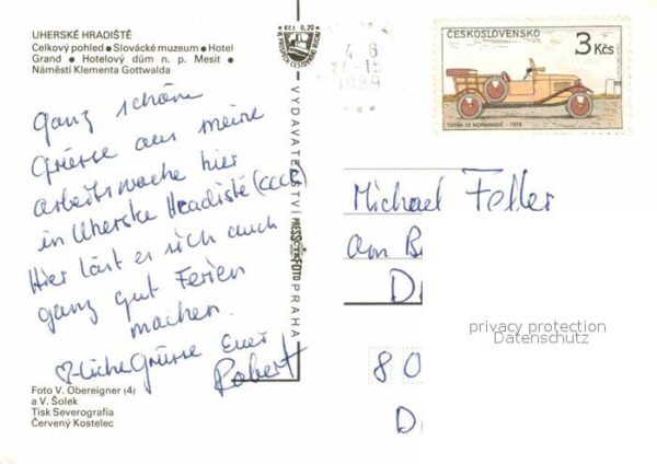 Uherske Hradiste Celkovy pohled Slovacke muzeum Hotel Gr – Bild 2