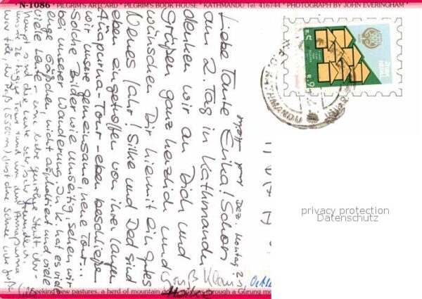 Nepal Bergdorf Motiv – Bild 2