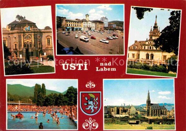 Usti nad Labem Budova Divadla opery a baletu Zd Nejedl
