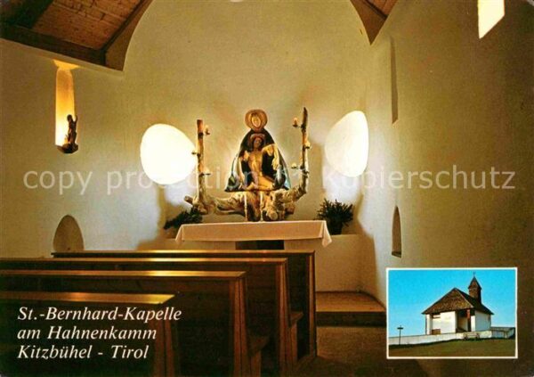 Kitzbuehel Tirol St Bernhard Kapelle am Hahnenkamm