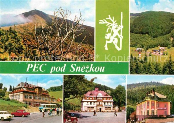 Snezka Schneekoppe Dolni stanice lanovky na Snezku Zotavov
