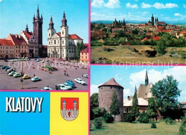 Klatovy Marktplatz Kirche Panorama Turm