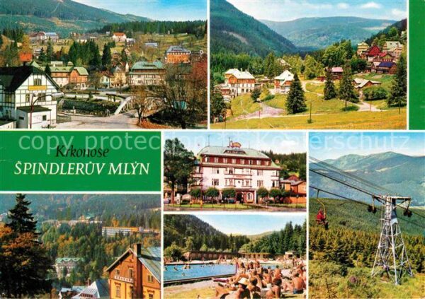 Spindleruv Mlyn Spindlermuehle Stred Zotavovna ROH kveten a krkonosske