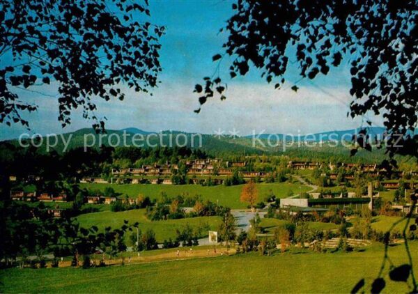 Grafenau Niederbayern Panorama