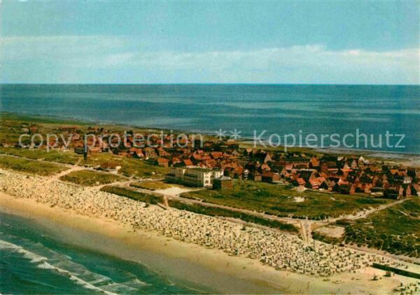 Insel Juist Fliegeraufnahme