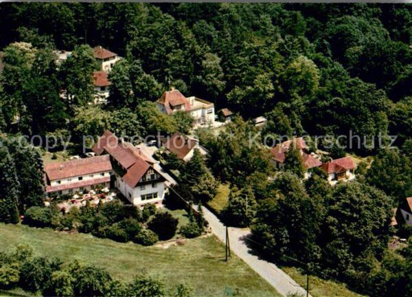 Bad Salzhausen Hessisches Staatsbad Fliegeraufnahme