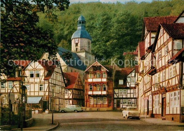 Bad Sooden-Allendorf Rhenanusplatz mit Marienkirche