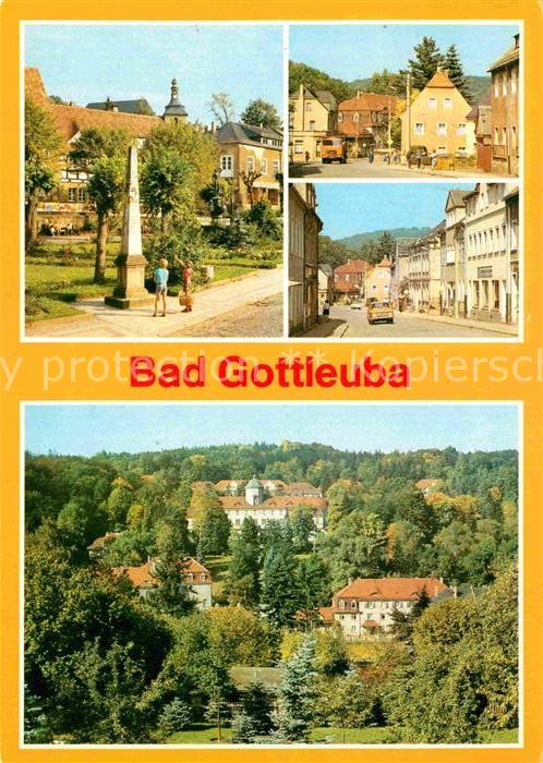 Bad Gottleuba-Berggiesshuebel Ernst Thälmann Str und Kliniksanatorium