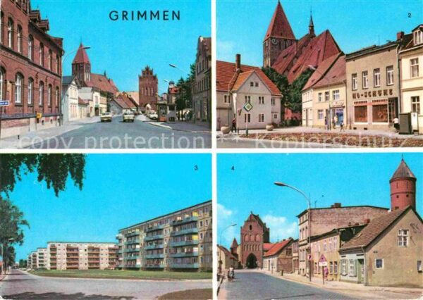 Grimmen Karl Marx Str PdF Heinrich Heine Str Gr