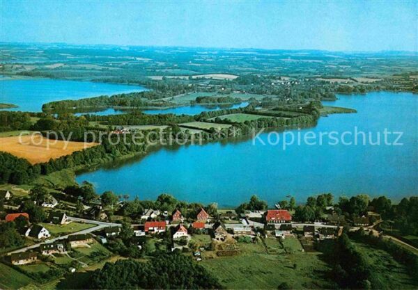 Niederkleveez mit Langensee und Behler See Fliegerauf