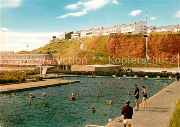 Insel Helgoland Seewasser Thermalbad