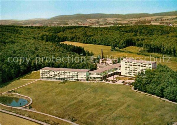 Bad Rothenfelde Sanatorium Teutoburger Wald Fliegeraufn