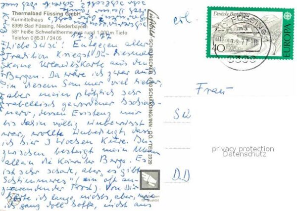 Bad Fuessing Heisse Schwefeltherme – Bild 2