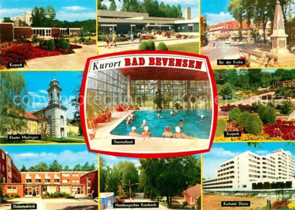 Bad Bevensen Kurpark Kirche Kloster Medingen Thermal