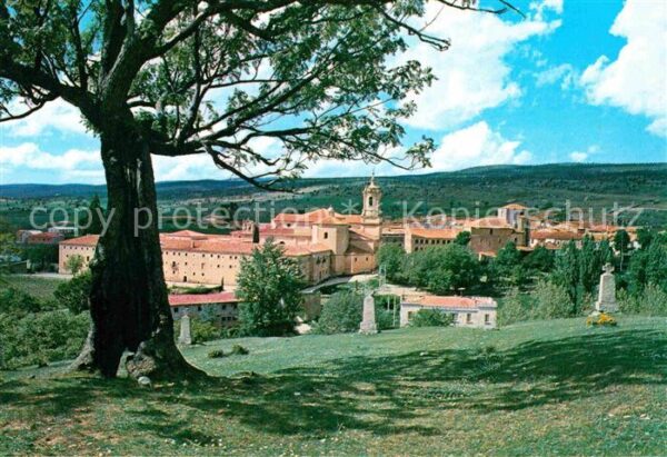 Santo Domingo Pueblo Abadia El monasterio y el Pueblo vista