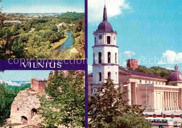 Vilnius Gedimino pilies gynybine siena Katedra