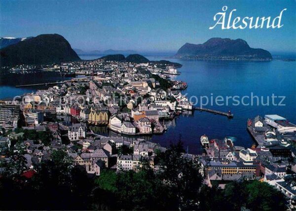 Alesund Fliegeraufnahme