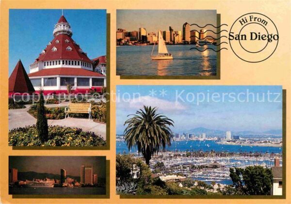 San Diego California Teilansichten