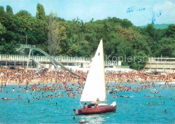 Varna Warna Strand Rutsche Segelboot