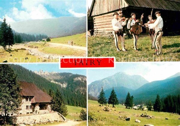 Tatry Zachodnie Polana Chocholowska Kapela goralska Kom