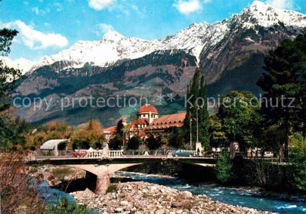 Meran Merano Kurhaus Brücke